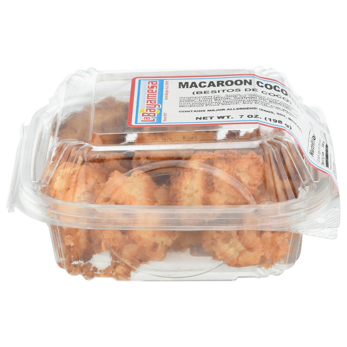 slide 1 of 9, La Bayamesa Macaroon Coconut 7 oz, 7 oz