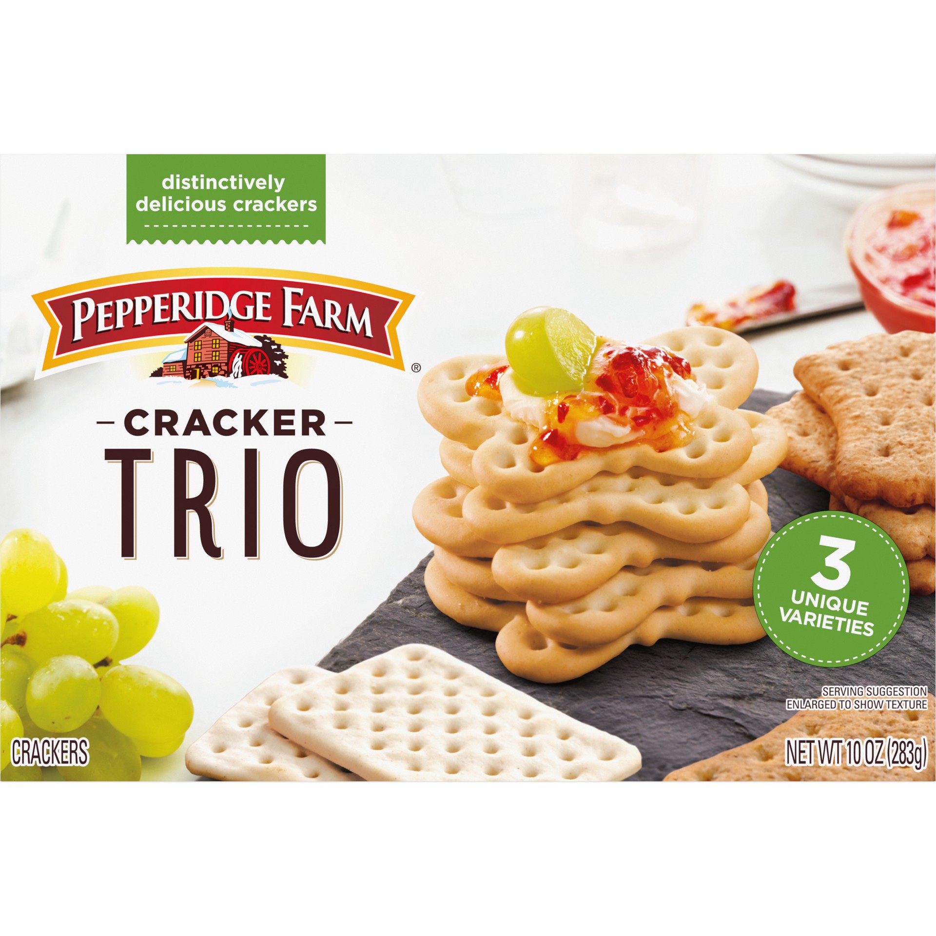 slide 2 of 5, Pepperidge Farm Cracker Trio, 10 oz