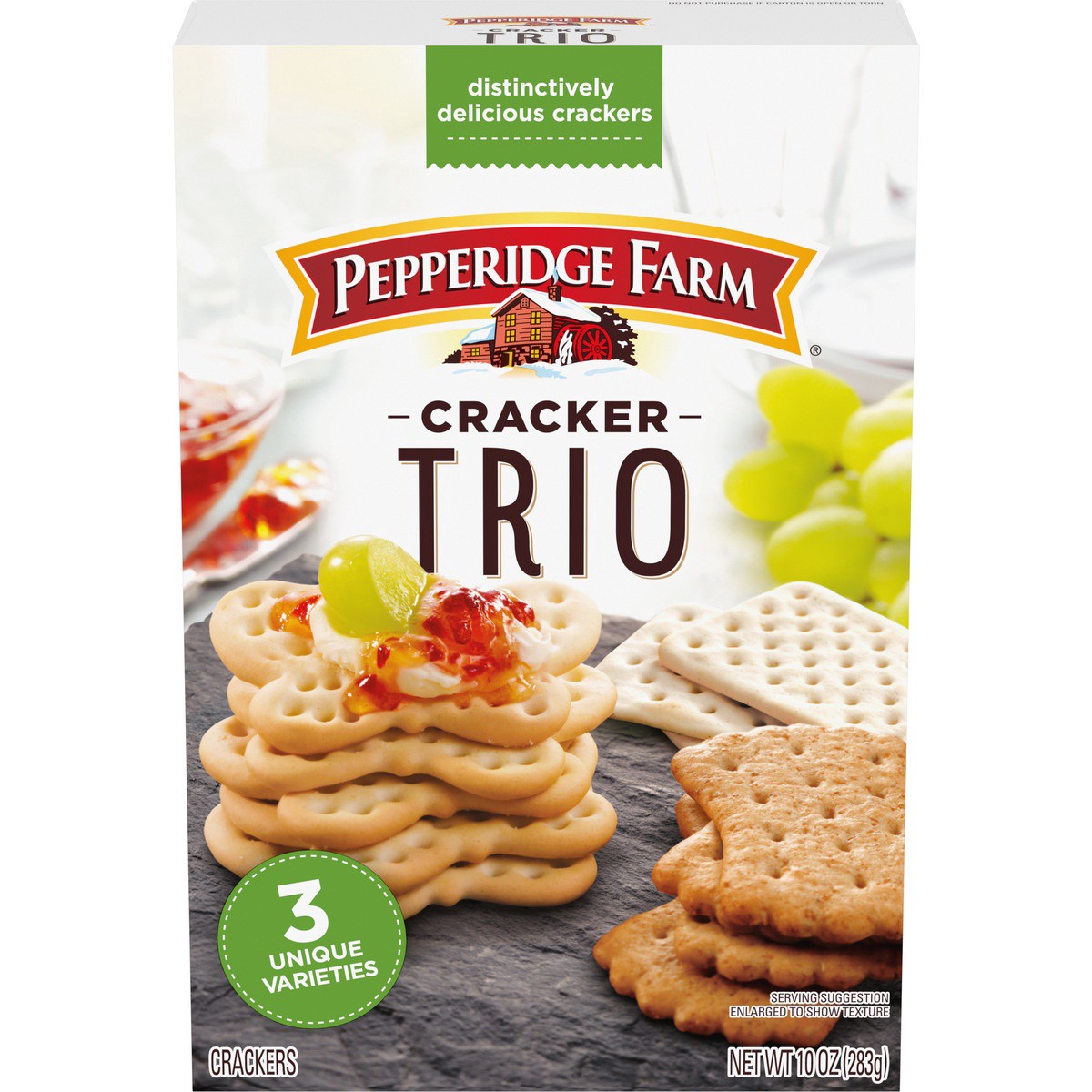 slide 1 of 5, Pepperidge Farm Cracker Trio, 10 oz