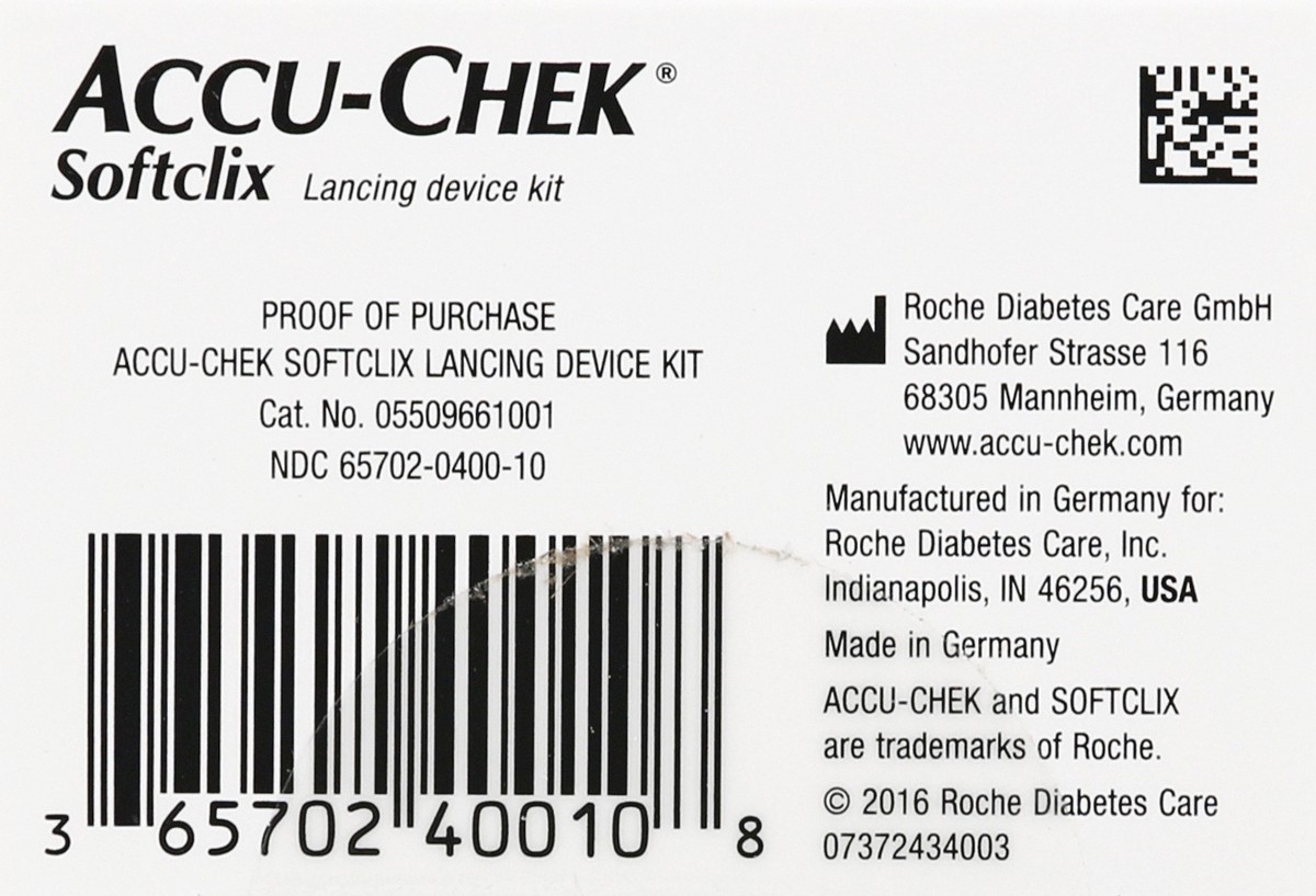 slide 4 of 9, Accu-Chek Softclix Lancing Device, 1 ct