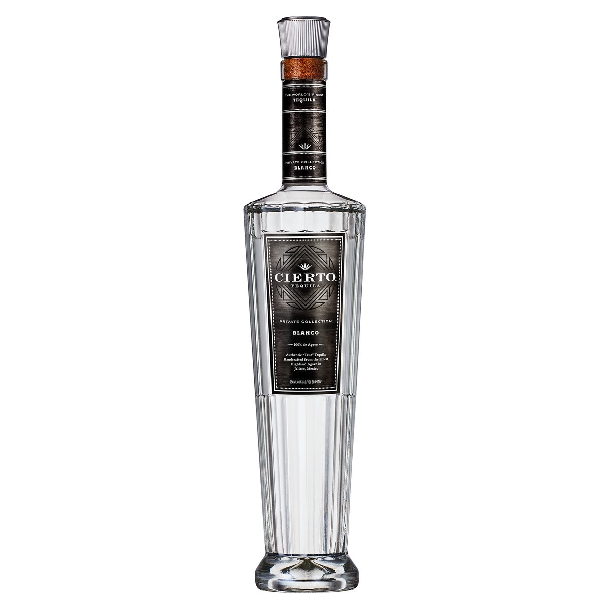 slide 4 of 4, Cierto Tequila Tequila, Blanco, 750 ml