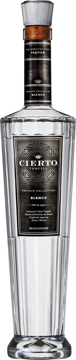slide 3 of 4, Cierto Tequila Tequila, Blanco, 750 ml