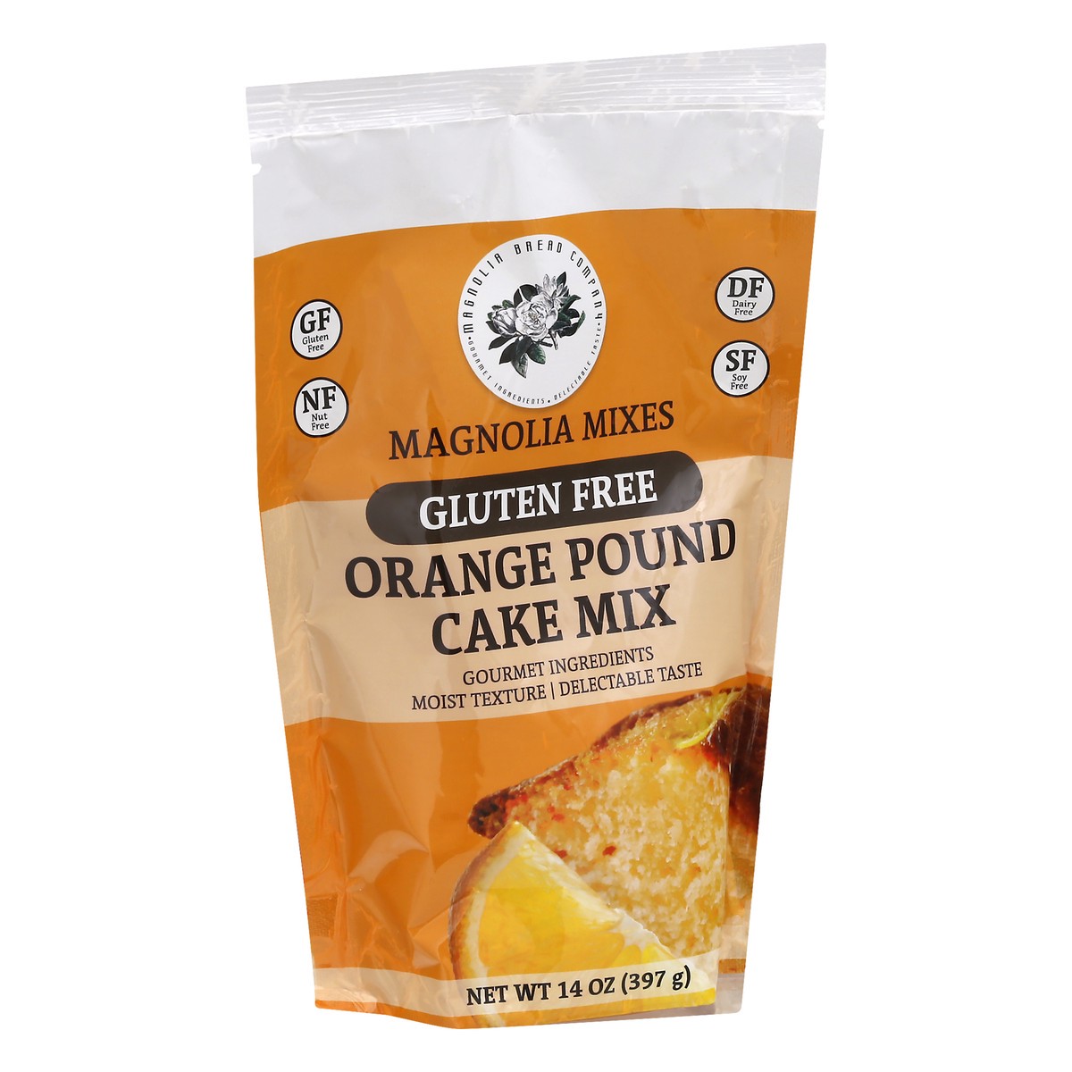 slide 9 of 9, Magnolia Bread Gluten Free Orange Pound Cake Mix 14 oz, 14 oz