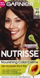 Garnier Nourishing Color Creme 415 Soft Mahogany Dark Brown