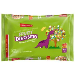 Malt-O-Meal Fruity Dyno Bites with Marshmallows Kids Breakfast Cereal, Gluten Free, Family Size Bulk Bagged Cereal, 58 Ounce - 1 count