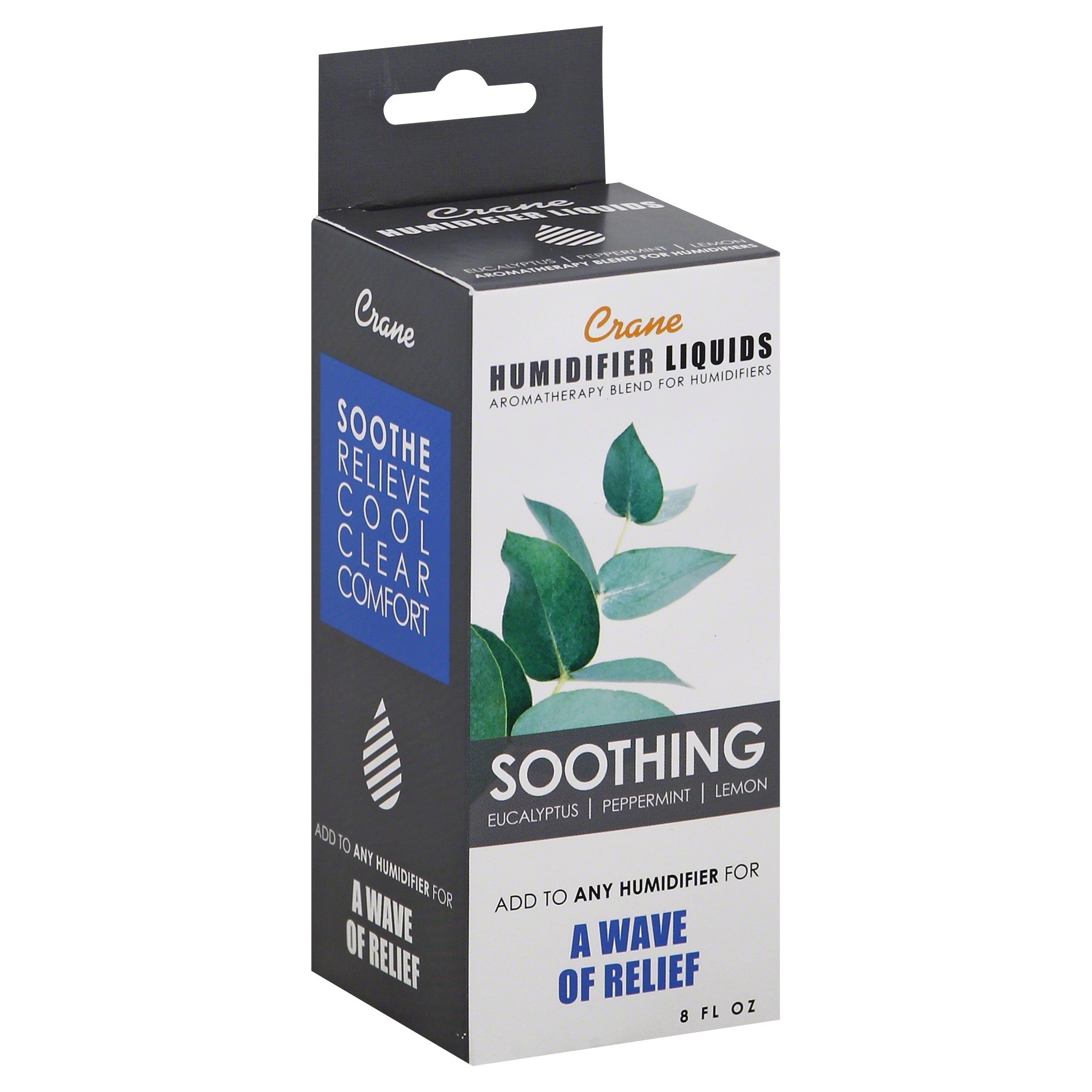 slide 1 of 1, Crane Soothing Humidifier & Diffuser Aromatherapy Liquid, 8 oz