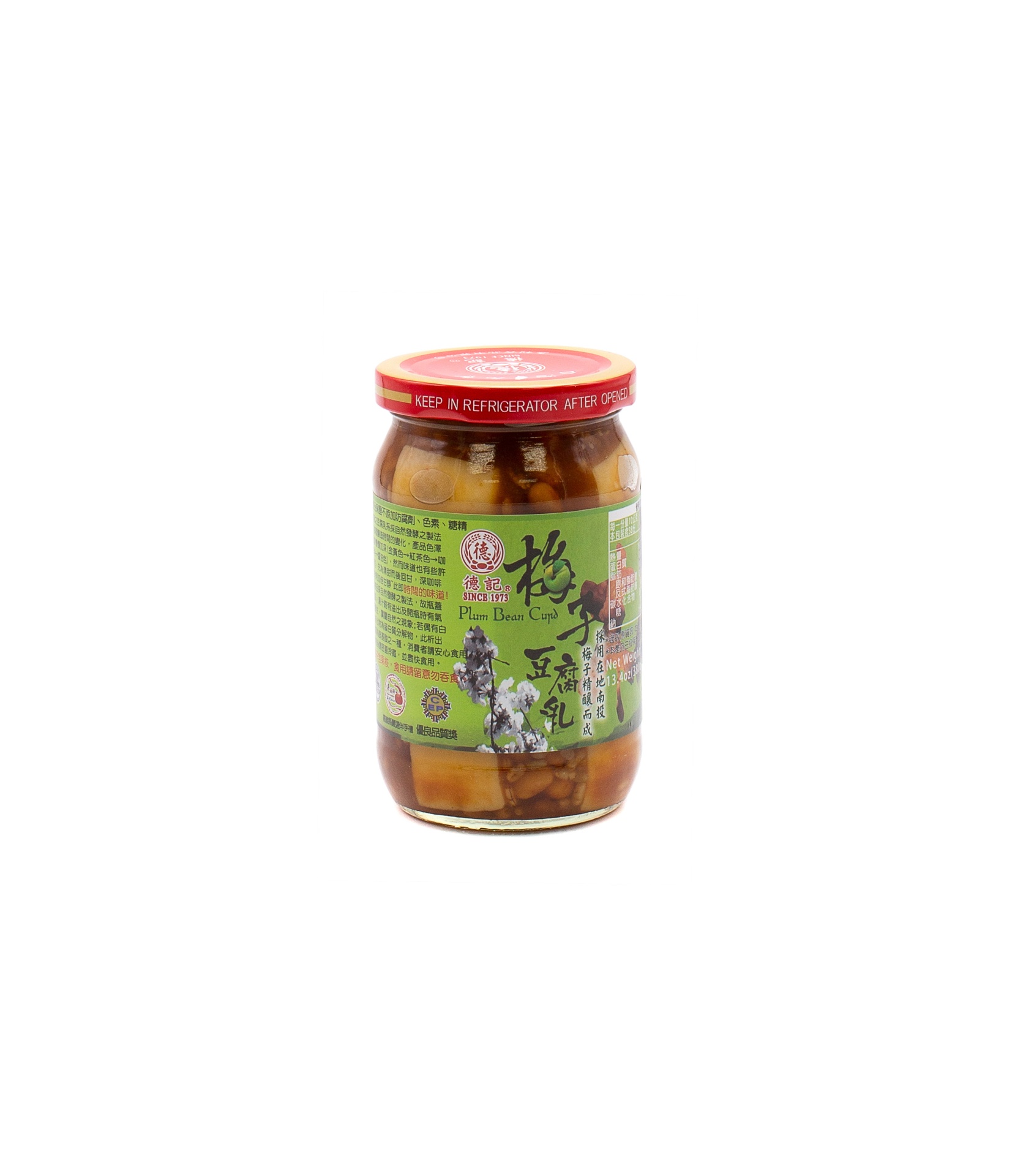 slide 1 of 1, Deji Fermented Plum Bean Curd, 380 gram