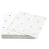 slide 8 of 9, American Greetings Beverage Napkins Gold Polka Dots, 20 ct