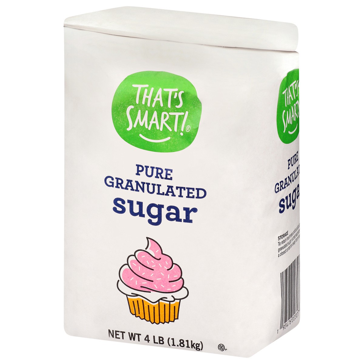 slide 9 of 13, That's Smart! Pure Granulated Sugar 4 lb, 4 lb