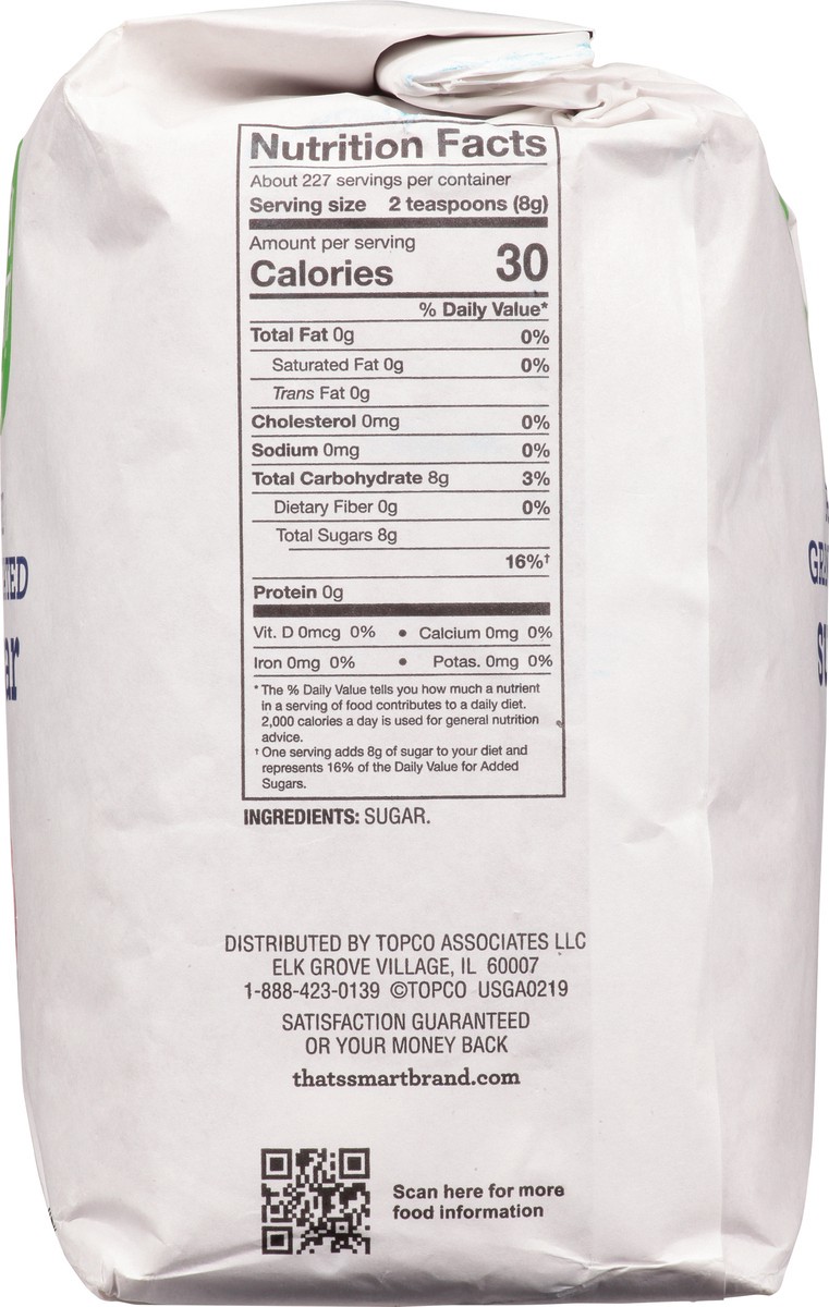 slide 4 of 13, That's Smart! Pure Granulated Sugar 4 lb, 4 lb