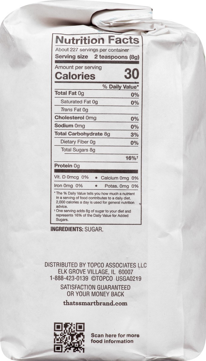 slide 13 of 13, That's Smart! Pure Granulated Sugar 4 lb, 4 lb