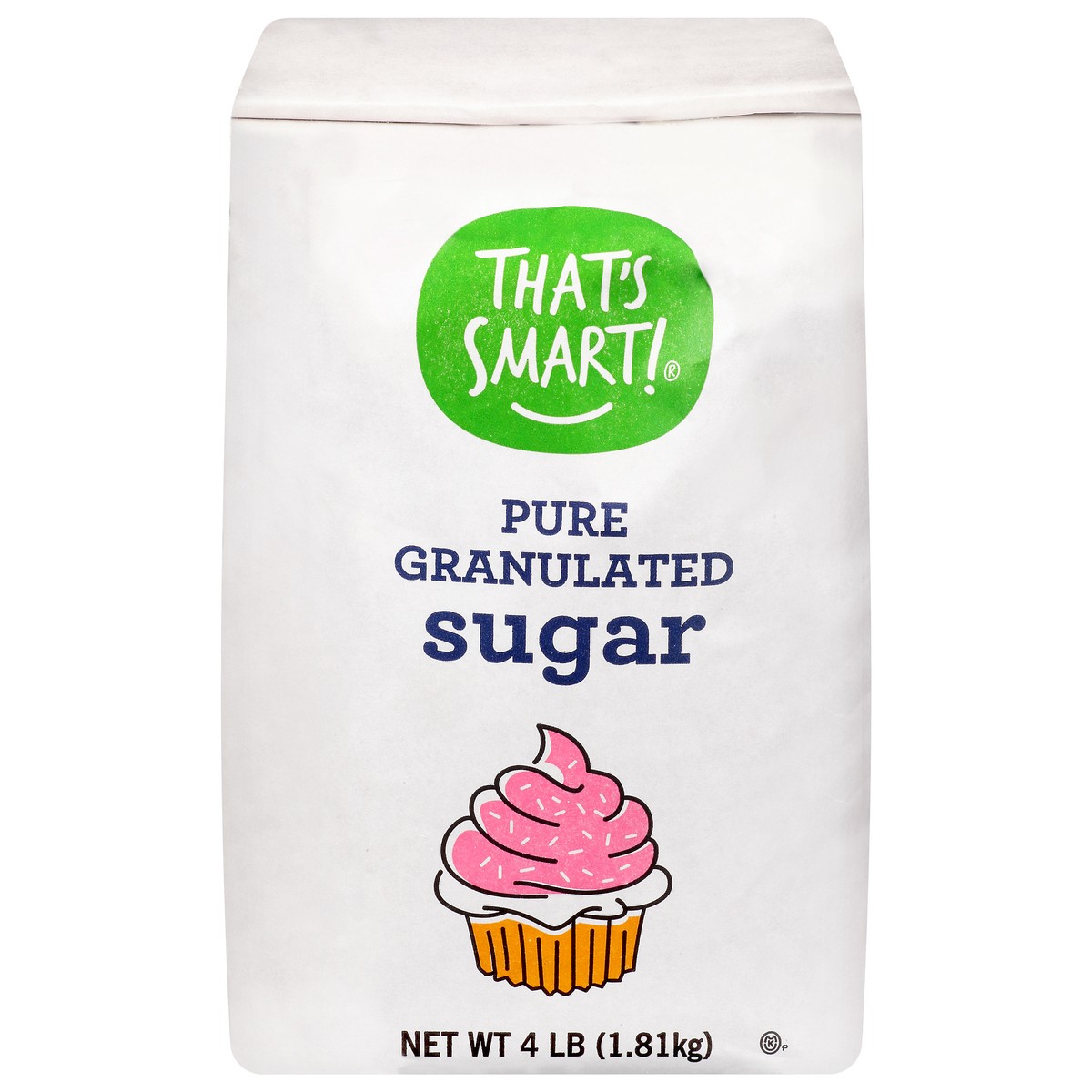 slide 1 of 13, That's Smart! Pure Granulated Sugar 4 lb, 4 lb