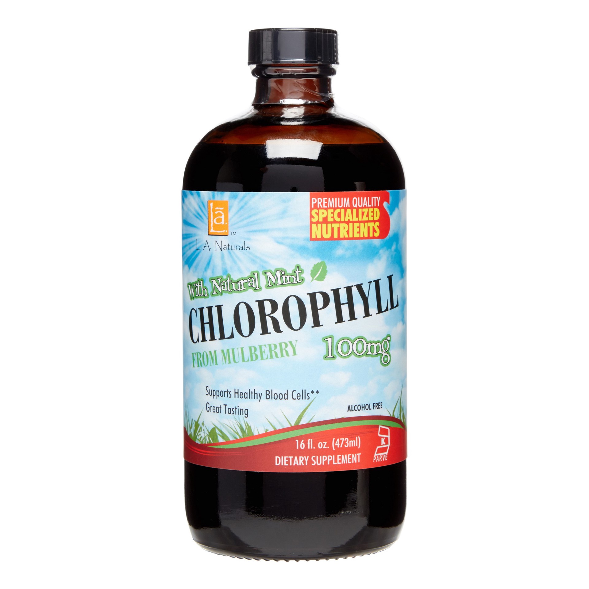 slide 1 of 1, La Naturals Chlorophyll, 16 oz