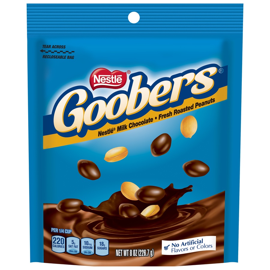 slide 1 of 1, Goobers Candy, 8 oz