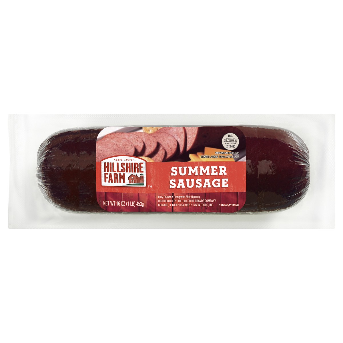 slide 1 of 5, Hillshire Farm Mixed Species Sausages, 16 oz