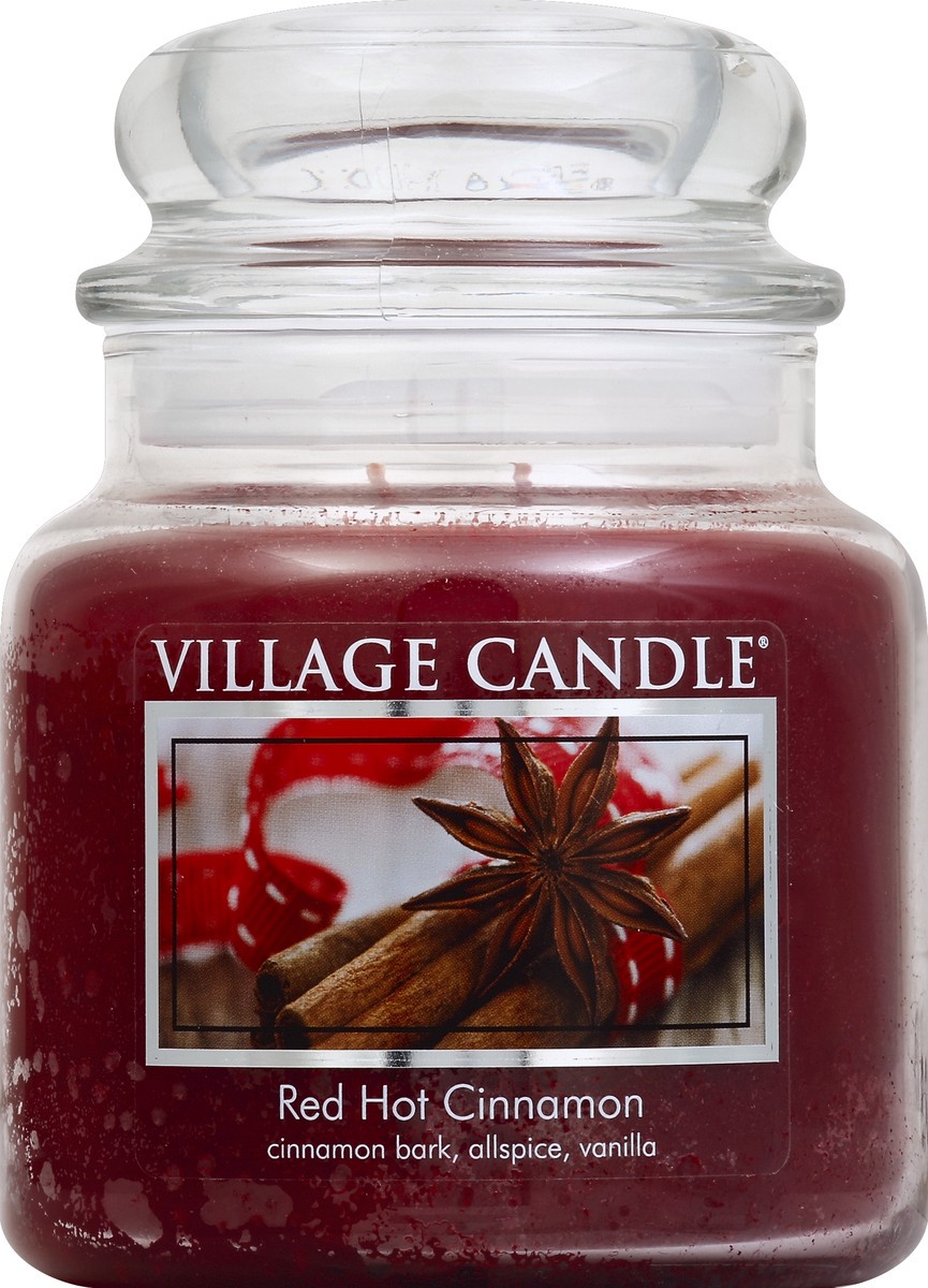slide 2 of 2, Village Candle Stone Red Hot Cinnamon - Each, 1 ct