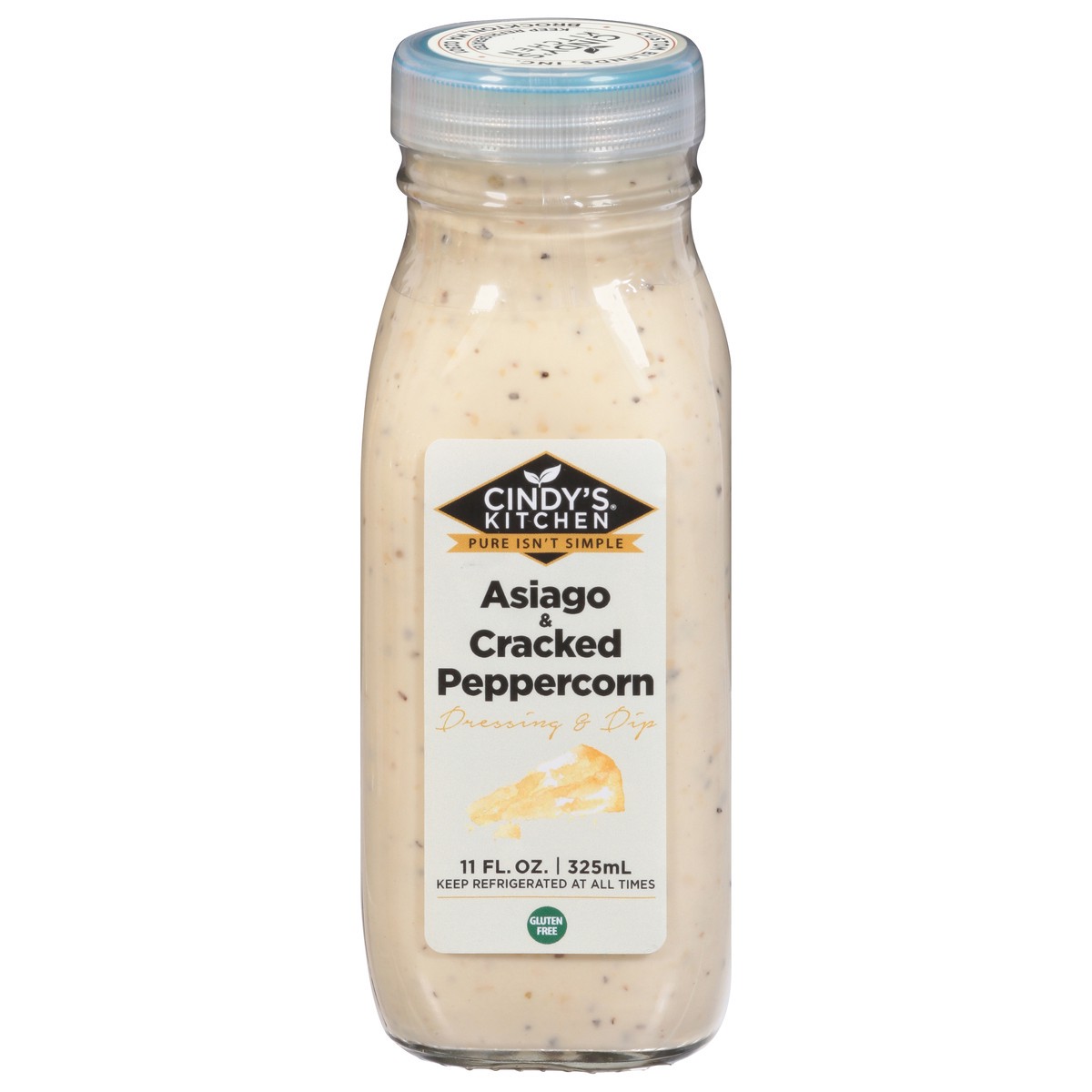 slide 1 of 14, Cindy's Kitchen Asiago & Cracked Peppercorn Dressing & Dip 11 fl oz, 11 fl oz