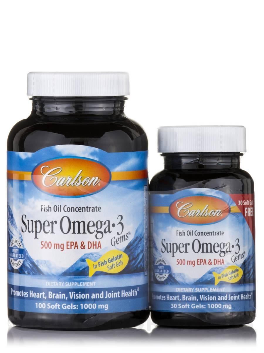 slide 1 of 1, Carlson Super Bonus Omega-3, 130 ct