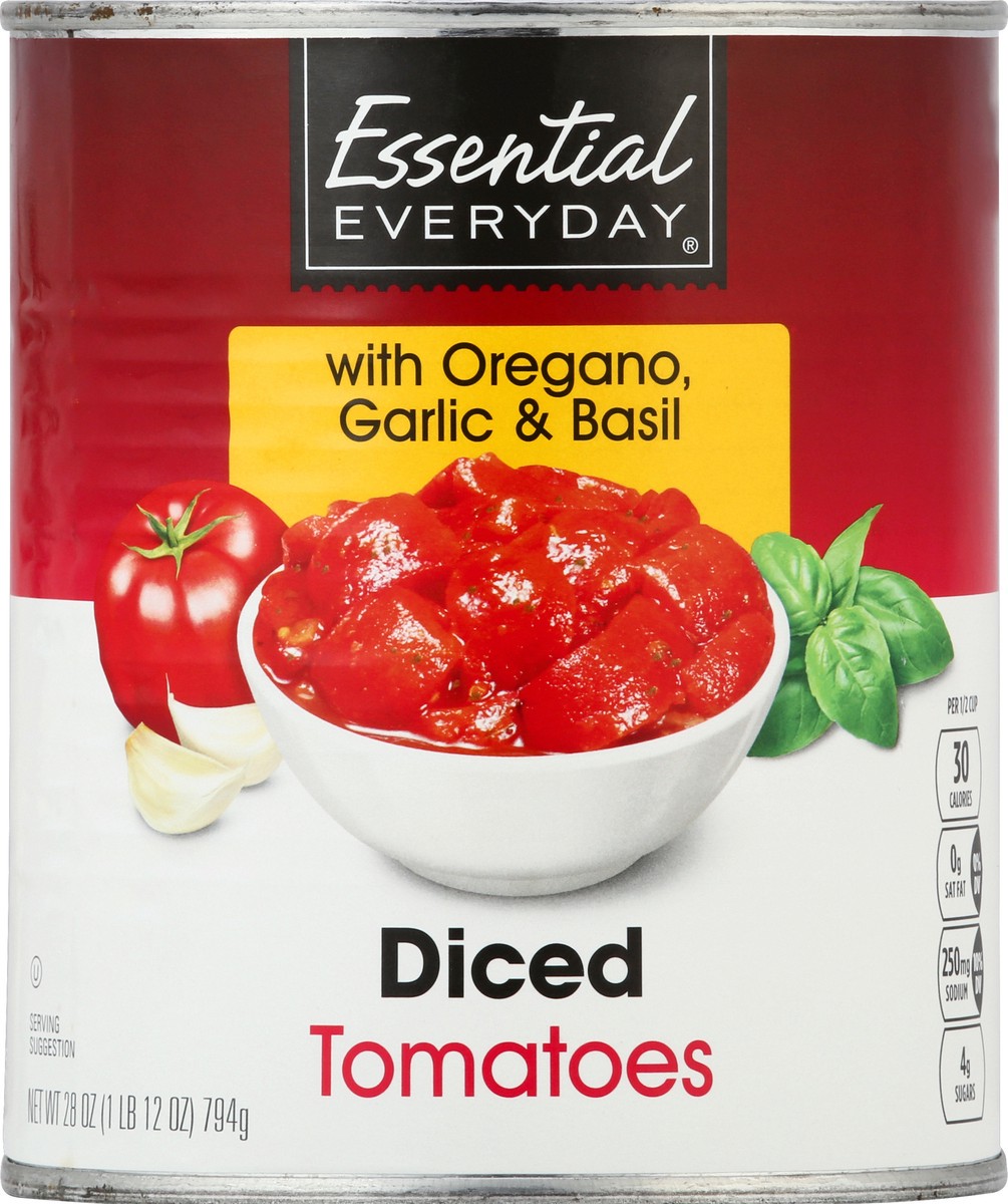 slide 5 of 6, Ee Tomatoes, 28 oz