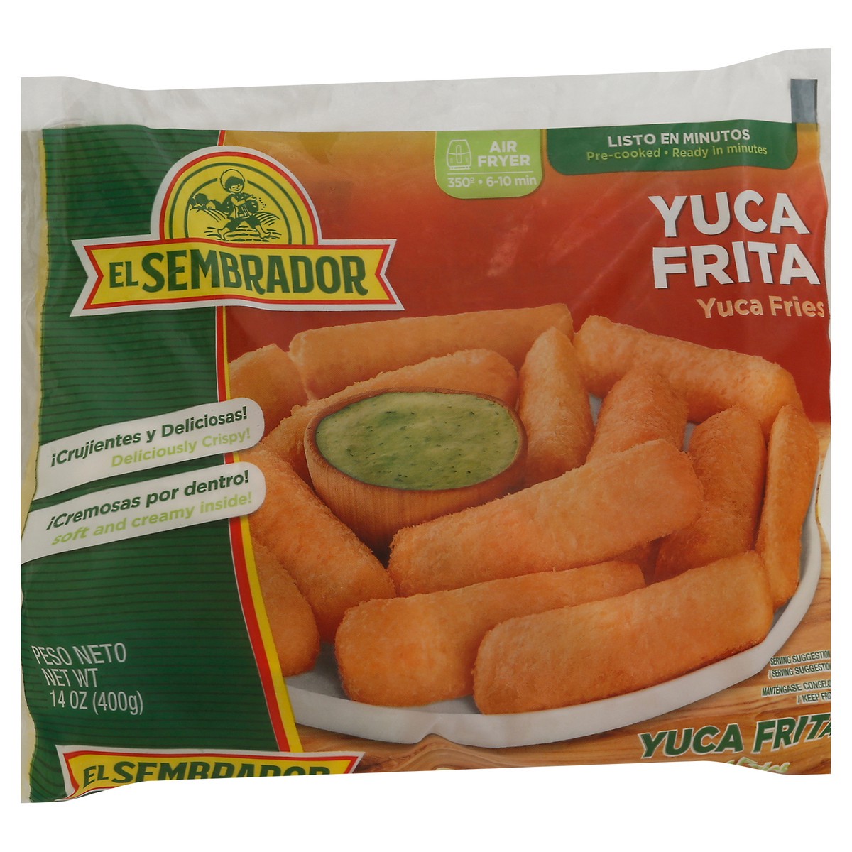 slide 3 of 9, El Sembrador Yuca Fries, 14 oz