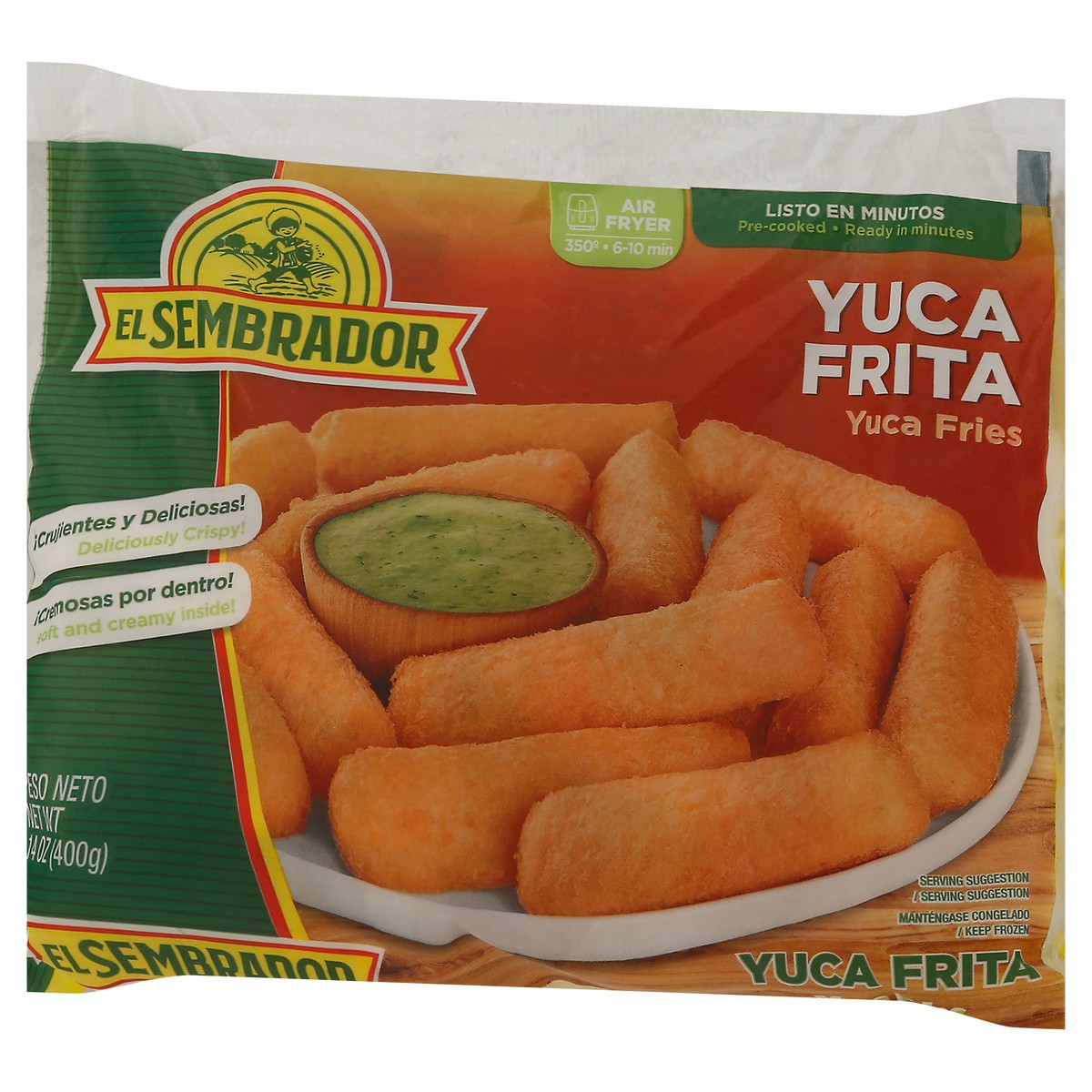 slide 7 of 9, El Sembrador Yuca Fries, 14 oz