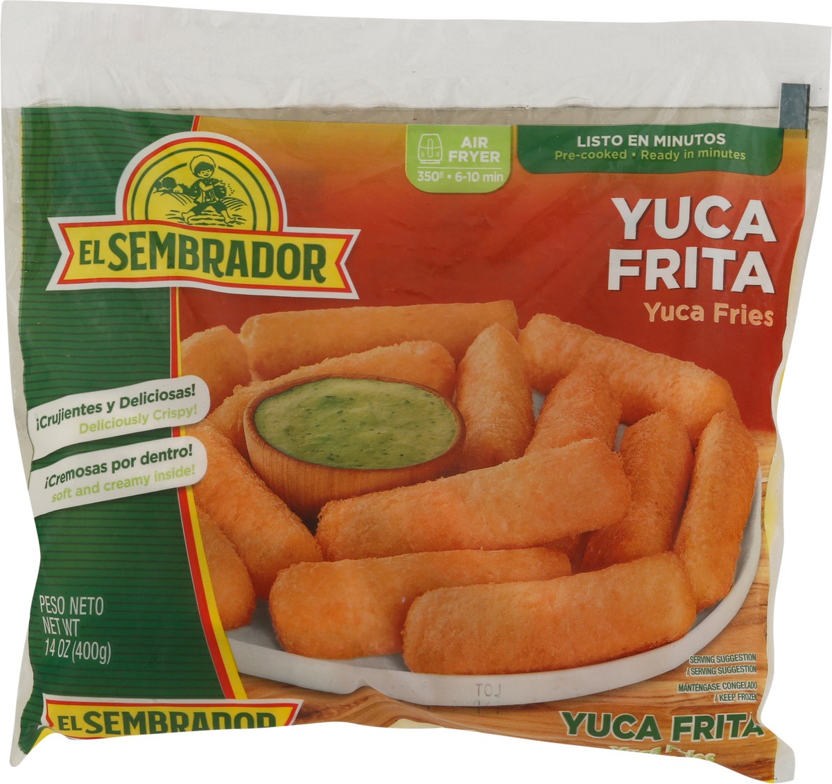 slide 9 of 9, El Sembrador Yuca Fries, 14 oz