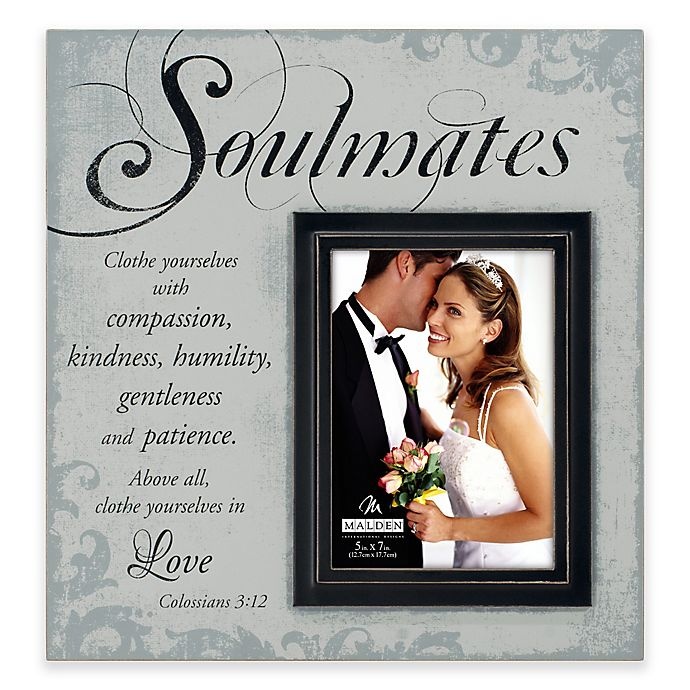 slide 1 of 1, Malden Soulmates'' Frame'', 5 in x 7 in