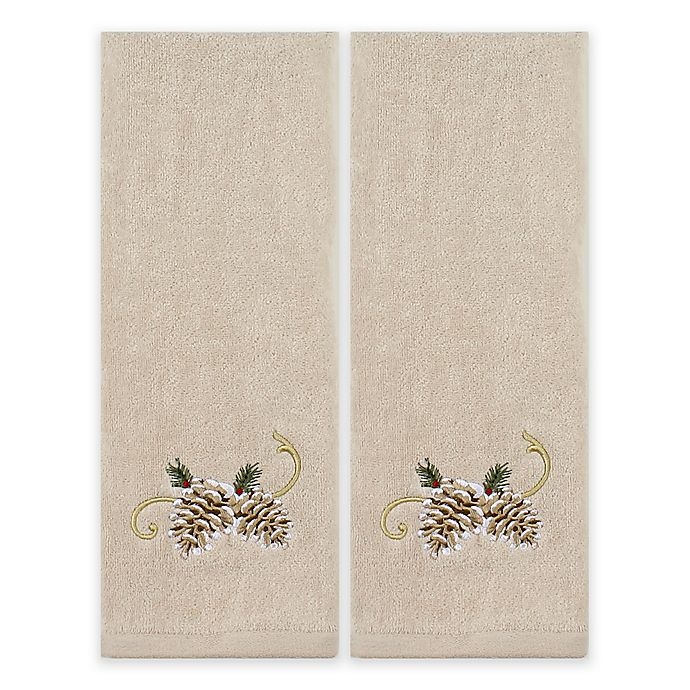 slide 1 of 1, Saturday Knight Pinehurst Hand Towel Set, 2 ct