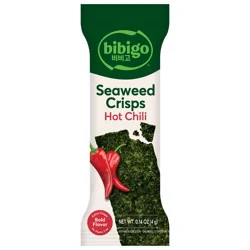 Bibigo Seaweed Crisps, Hot Chili - 0.14 oz