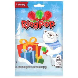 Ring Pop Holiday Lollipops - 2oz/3pk