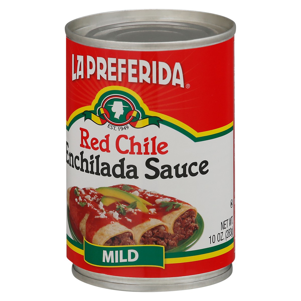 slide 3 of 9, La Preferida Mild Red Chili Enchilada Sauce 10 oz, 10 oz