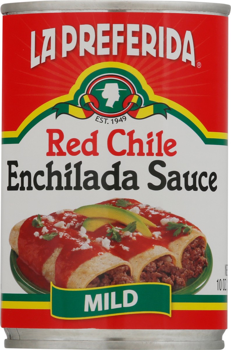 slide 7 of 9, La Preferida Mild Red Chili Enchilada Sauce 10 oz, 10 oz