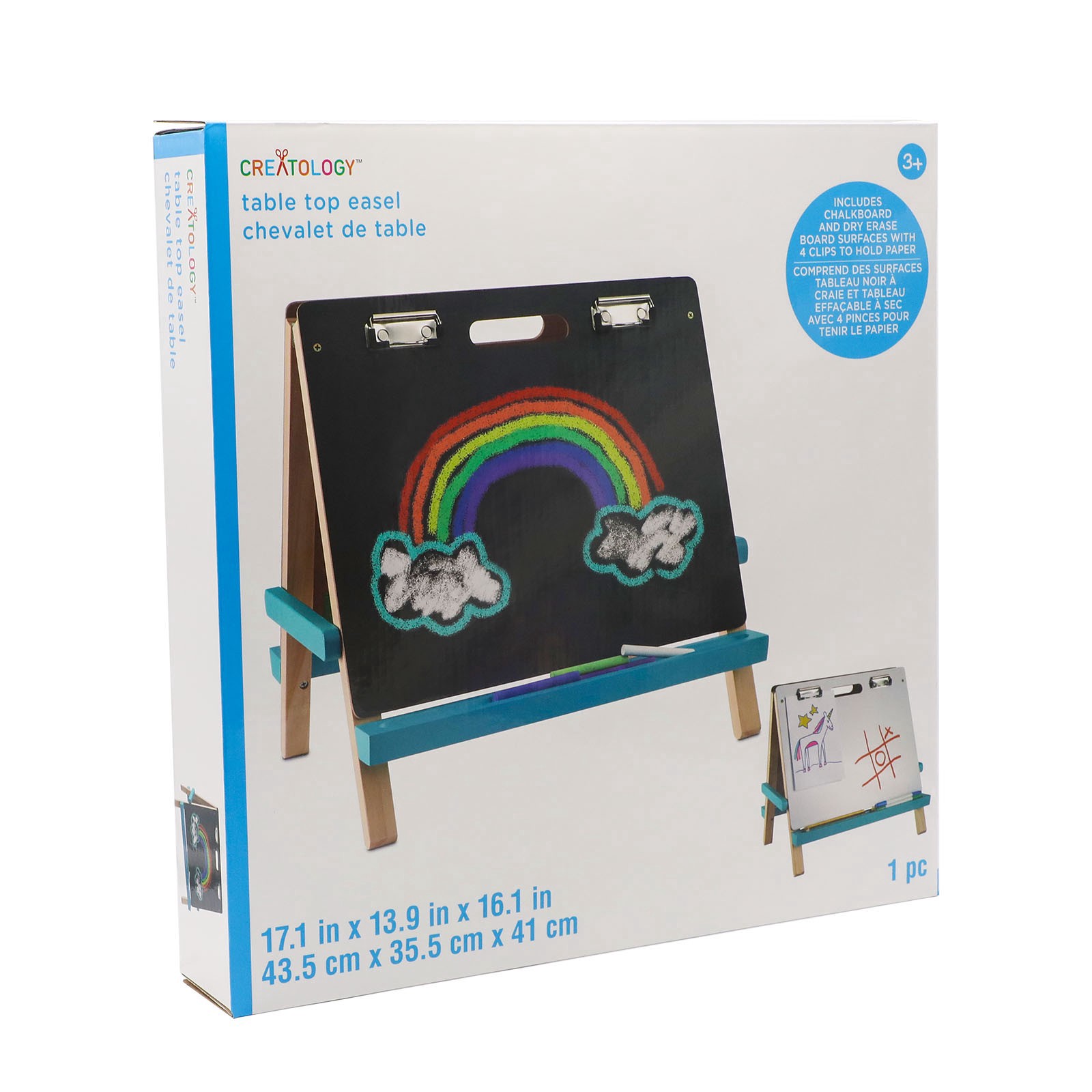 slide 3 of 5, Tabletop Easel By Creatology, 17.1 in x 13.9 in x 16.1 in