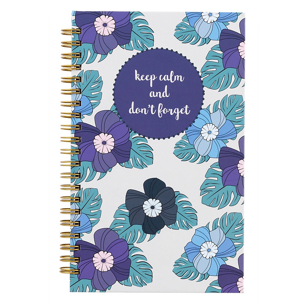 slide 1 of 1, Office Depot Brand Password Journal, 4-3/4'' X 7-3/4'', Floral, 1 ct