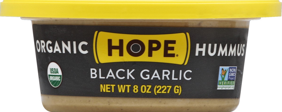 slide 2 of 3, Hope Foods Httraders Hope Black Garlic Hummus, 8 oz