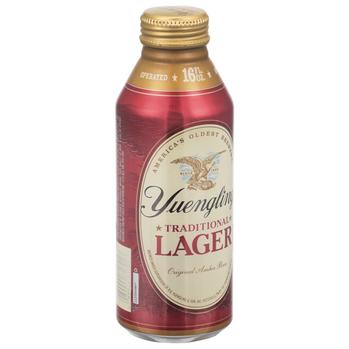 slide 9 of 9, Yuengling Traditional Lager Beer 16 fl oz Bottle, 16 fl oz