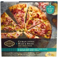 Private Selection Cuban Inspired Ham & Swiss Thin Crust Pizza