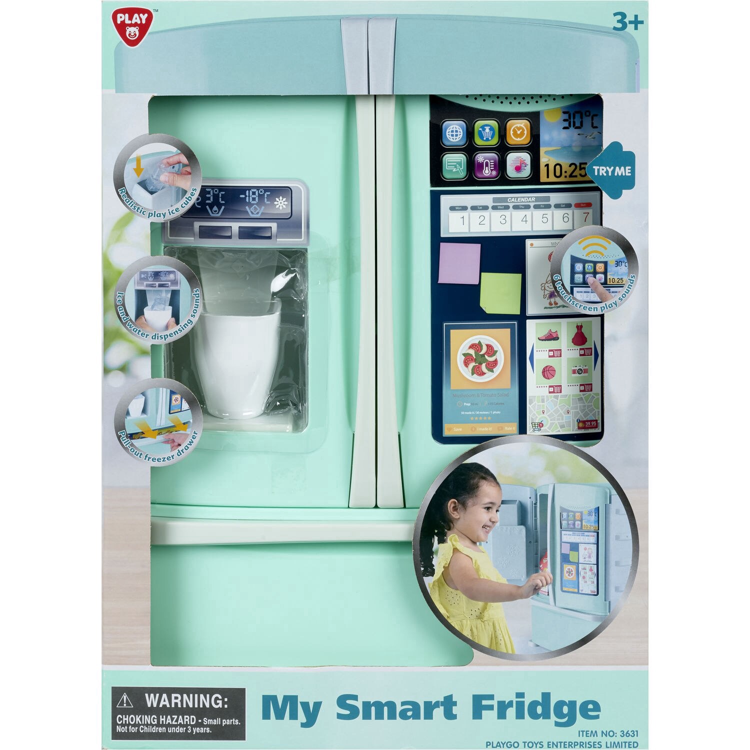 slide 1 of 1, My Smart Fridge B/O, 1 ct
