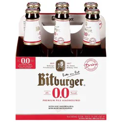 Bitburger Beer 6 - 11.2 fl oz Bottles