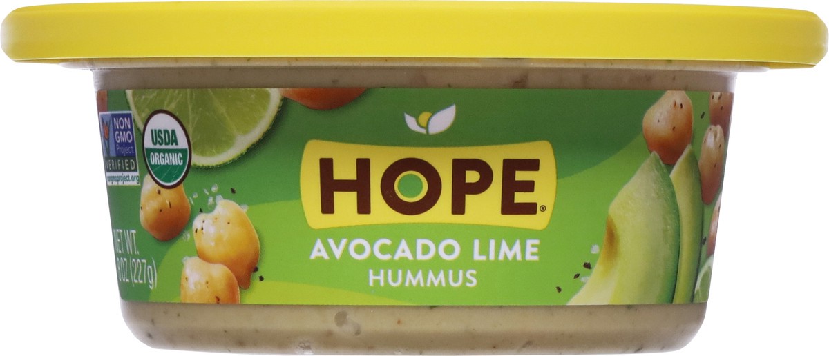 slide 6 of 9, Hope Foods Avocado Lime Hummus 8 oz, 8 oz