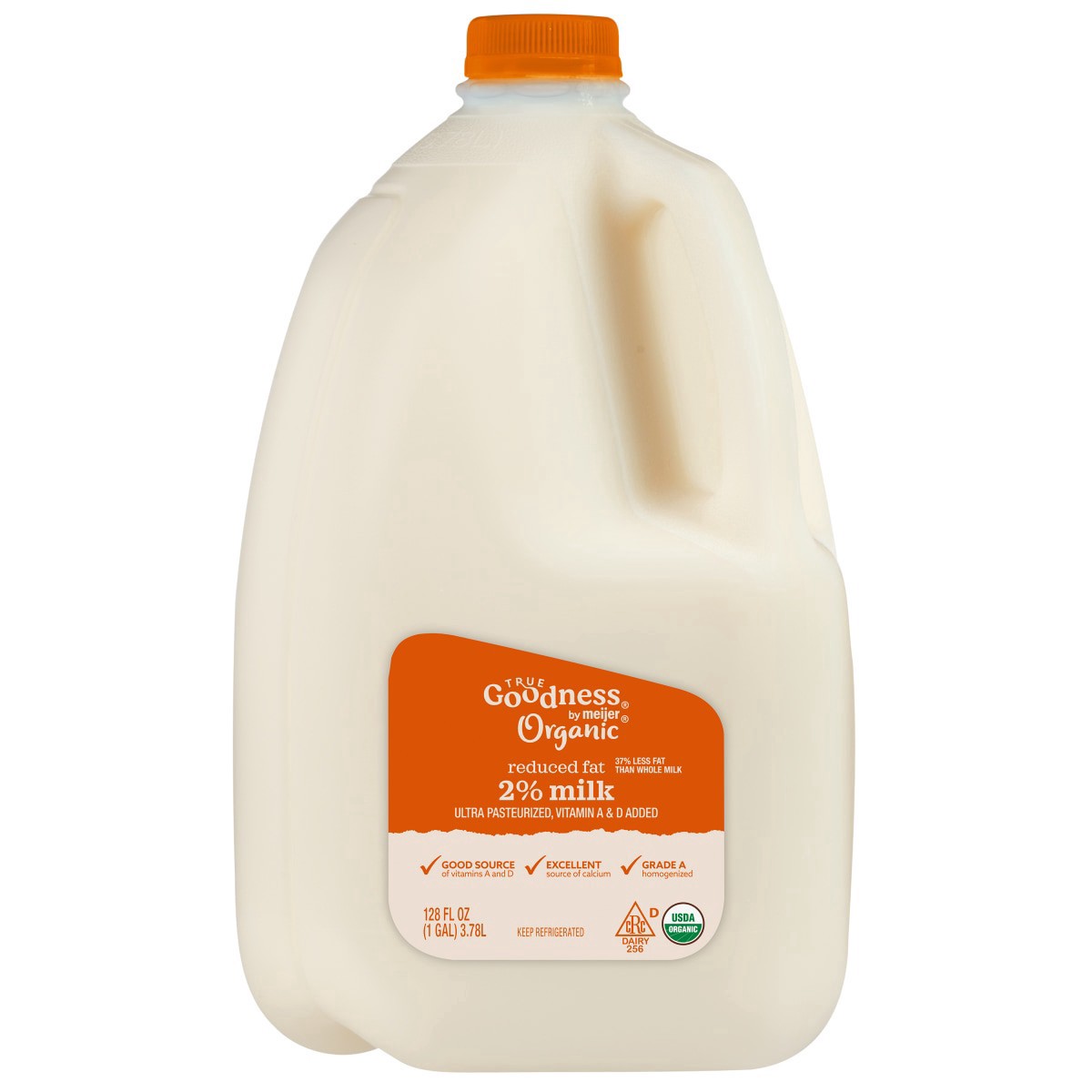 slide 1 of 5, True Goodness Organic 2% Milk, 1 gallon