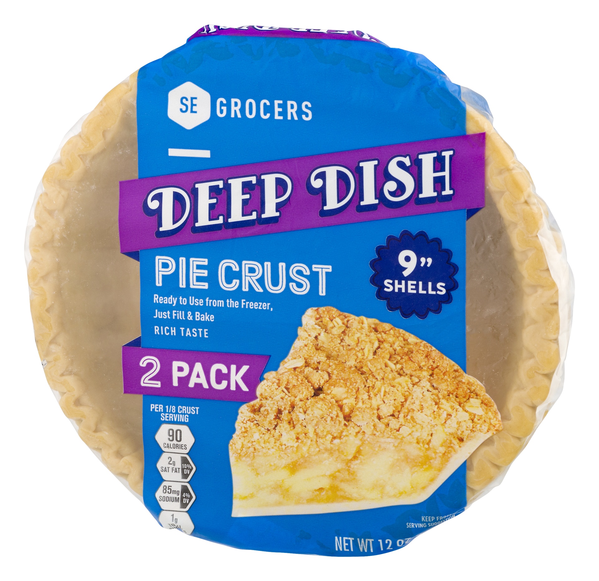Deep-Dish Pastry Shell