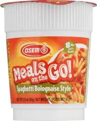 Osem Spaghetti Bolognaise Style Meals On The Go 2.3 oz