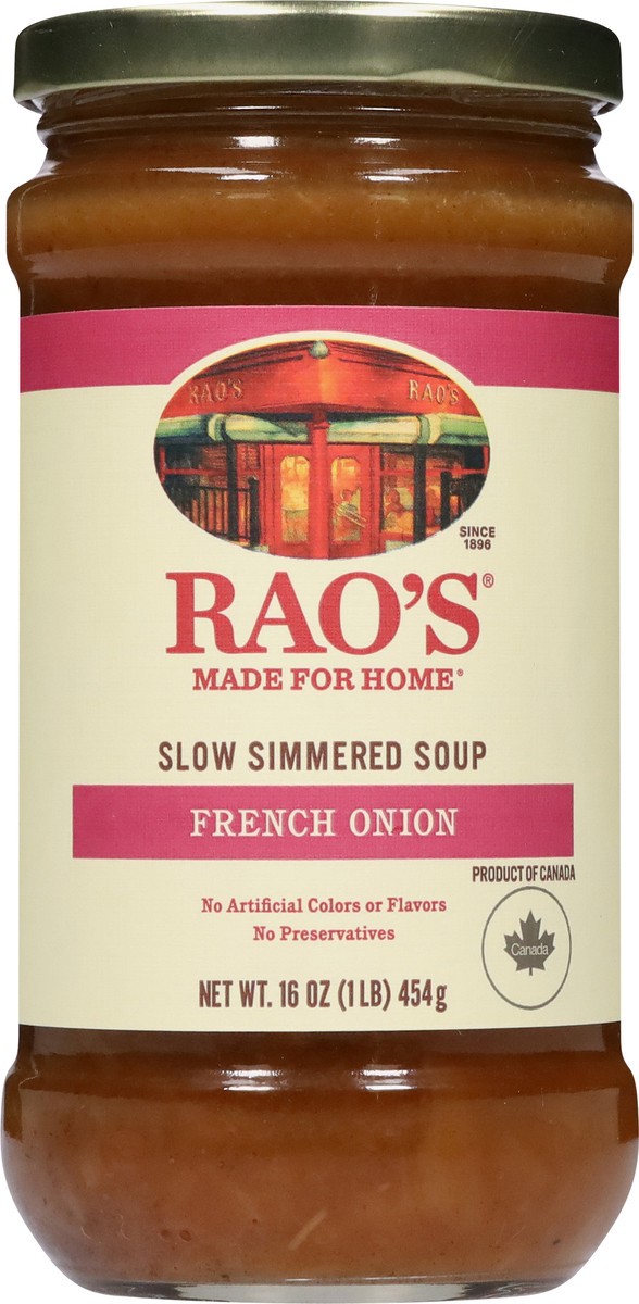 slide 6 of 13, Rao's Made for Home Slow Simmered French Onion Soup 16 oz,