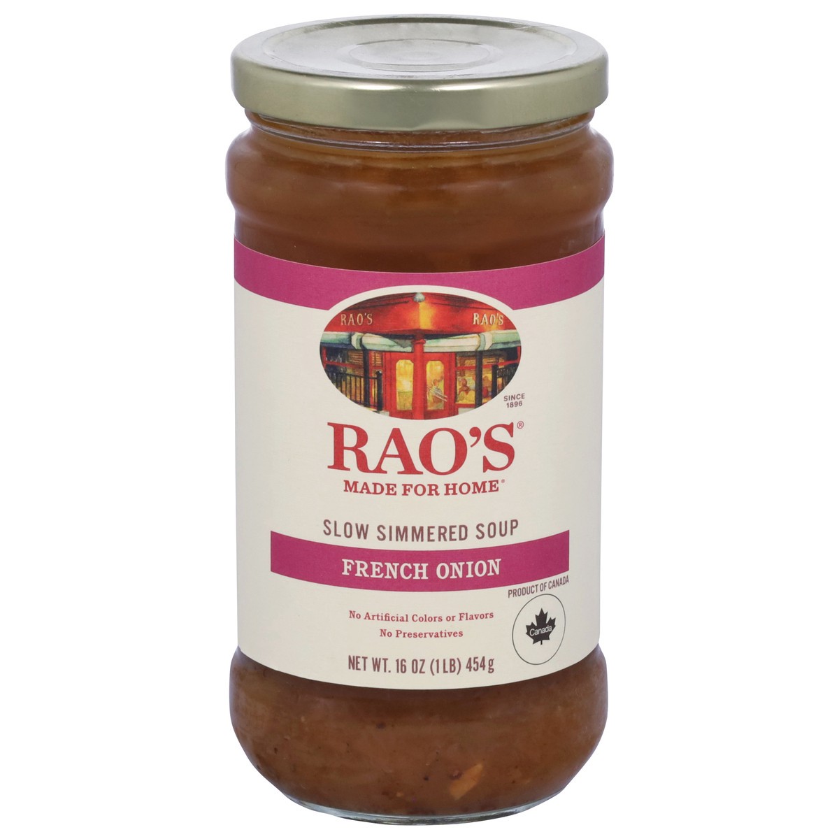 slide 1 of 13, Rao's Made for Home Slow Simmered French Onion Soup 16 oz,