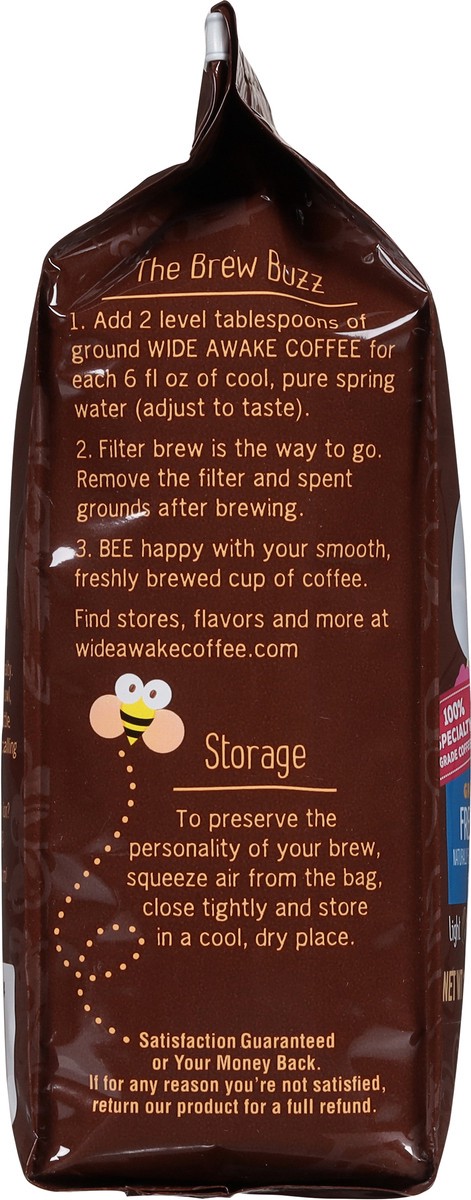 slide 5 of 10, Wide Awake Coffee Co. Light Roast French Vanilla 100% Arabica Ground Coffee - 11 oz, 11 oz