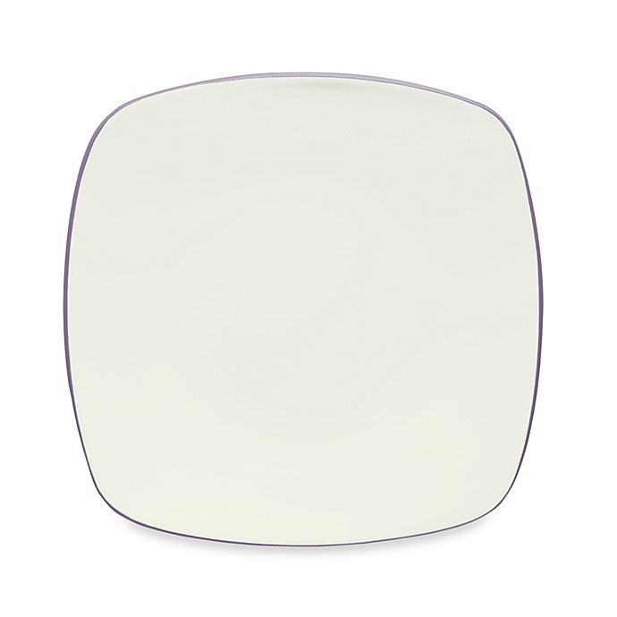 slide 1 of 1, Noritake Colorwave Square Dinner Plate - Plum, 1 ct