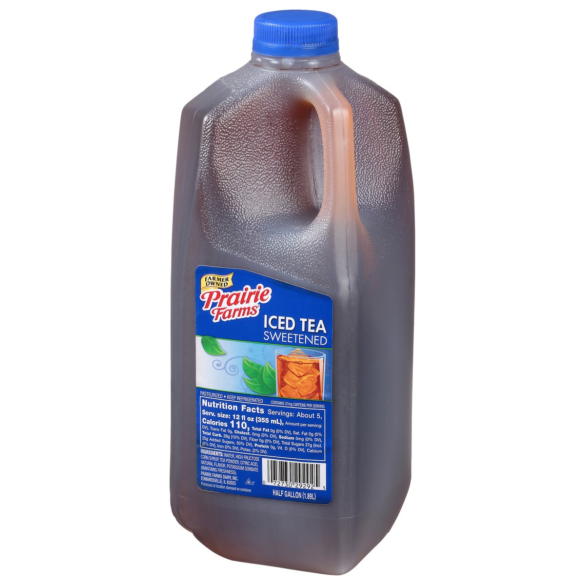 slide 2 of 10, Prairie Farms Iced Tea, Sweetened, 1/2 gal