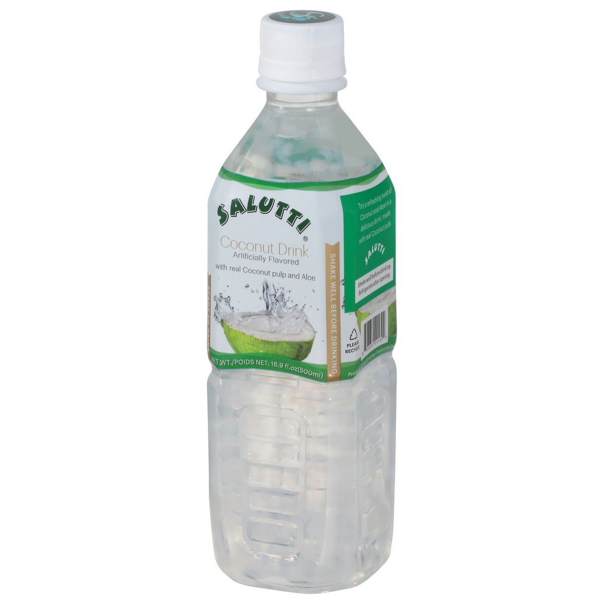 slide 6 of 9, Salutti Coconut Drink - 16.9 fl oz, 16.9 fl oz