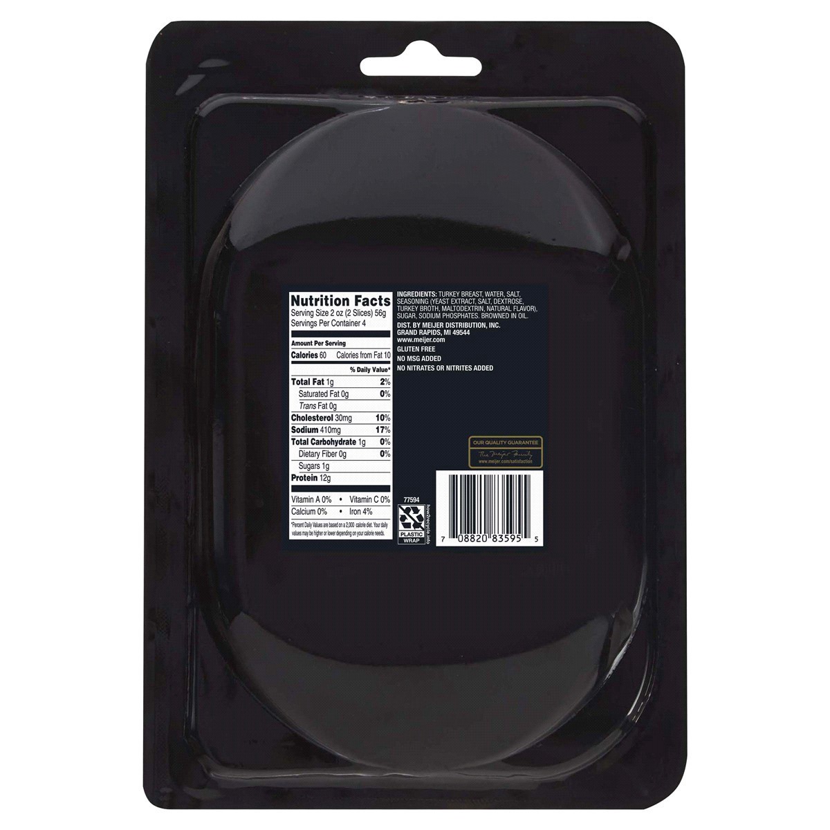 slide 5 of 5, FREDERIKS BY MEIJER Sliced Oven Roasted Turkey Breast, 8 oz, 8 oz